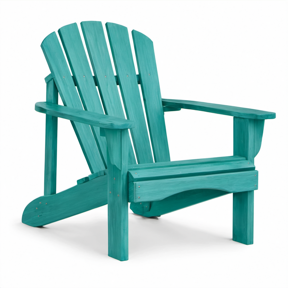 Adirondack Stuhl Tannenholz Türkis Outdoor 90 x 80 x 75 cm